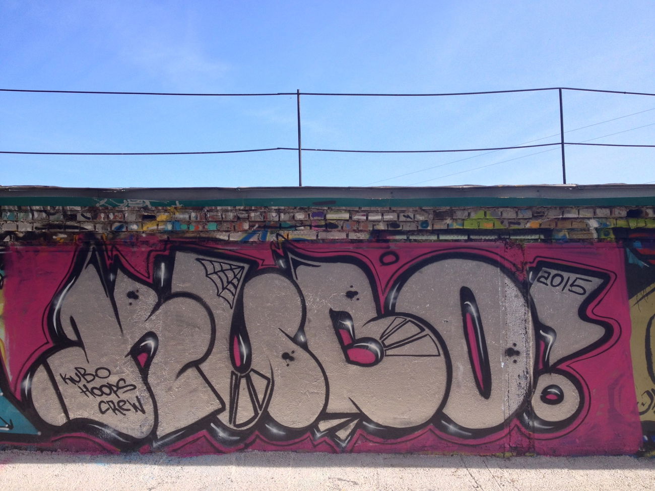 Graffiti Photo by KUBO - Russia, chrome, colors (2015)