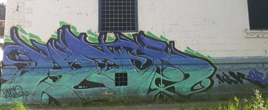 Graffiti Wall in THESSALONIKI GREECE - Photo by KUNES - kunes, rimo, kzr