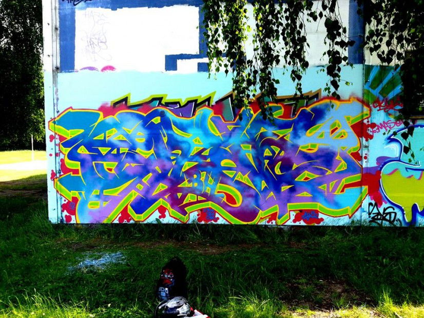 Graffiti Wall in Frankfurt (Oder) - Photo by KYIZ