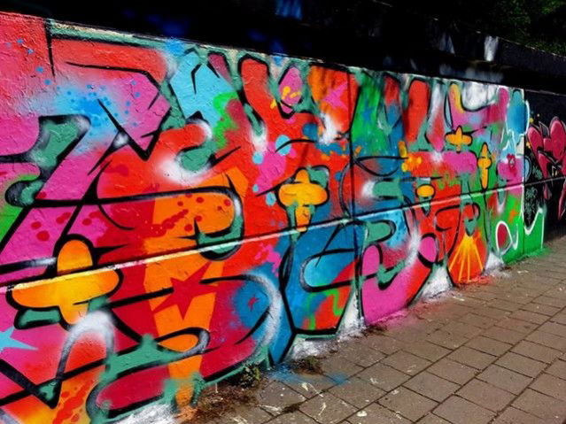 Graffiti Wall in Frankfurt (Oder) - Photo by KYIZ
