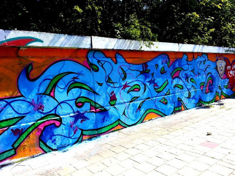 Graffiti Wall - Photo by KYIZ