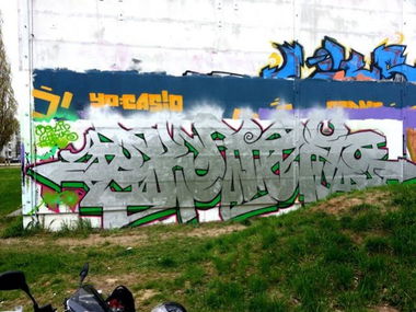 Graffiti Wall - Photo by KYIZ