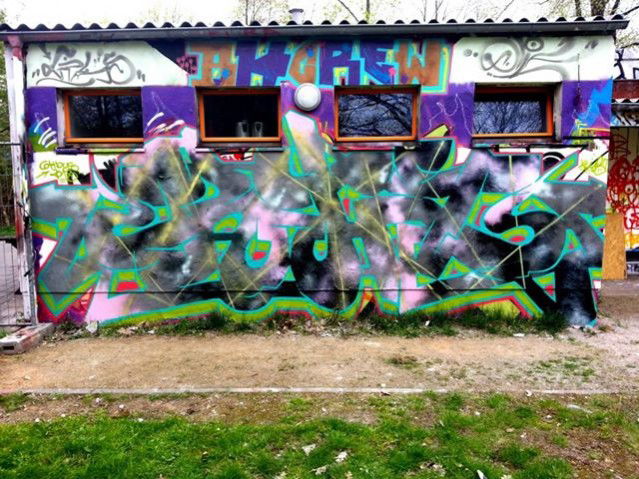 Graffiti Wall - Photo by KYIZ