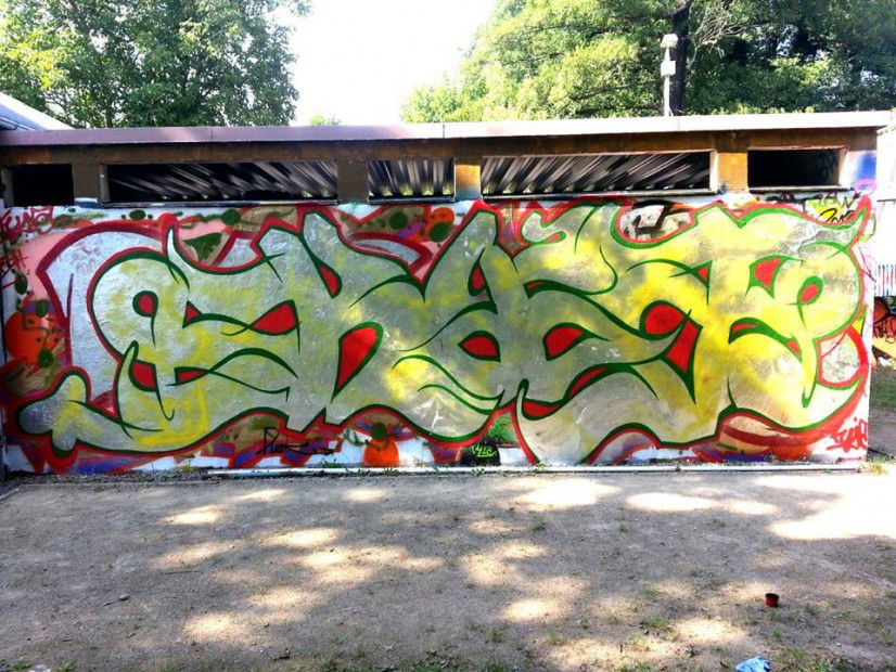 Graffiti Wall in Cottbus - Photo by KYIZ