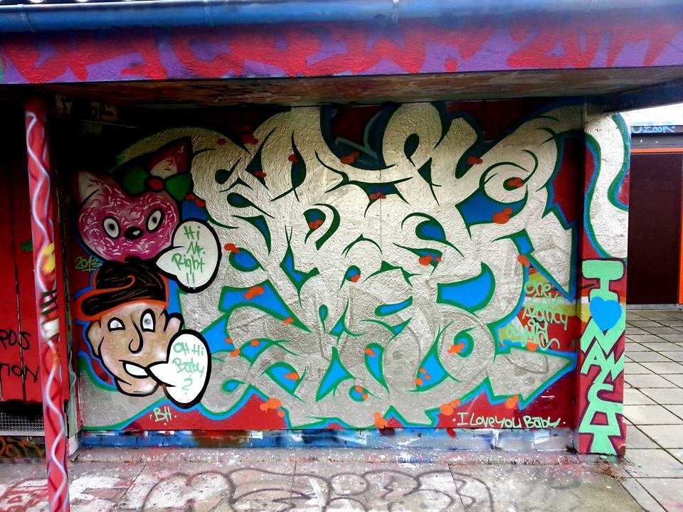 Graffiti Wall - Photo by KYIZ (2013)