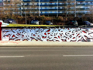 Graffiti Wall - Photo by KYIZ (2013)