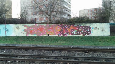 Graffiti Wall - Photo by KYIZ (2014)