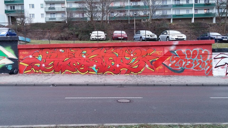 Graffiti Wall - Photo by KYIZ (2013)