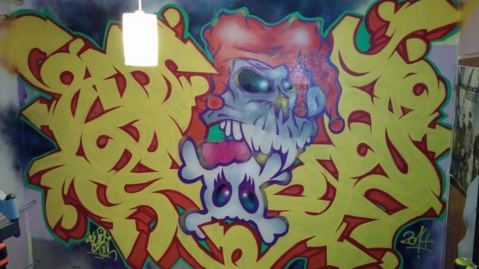 Graffiti Wall - Photo by KYIZ (2014)