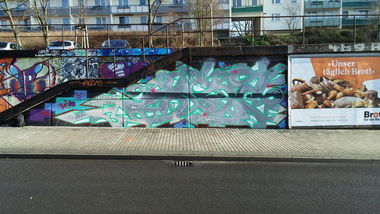 Graffiti Wall - Photo by KYIZ (2014)
