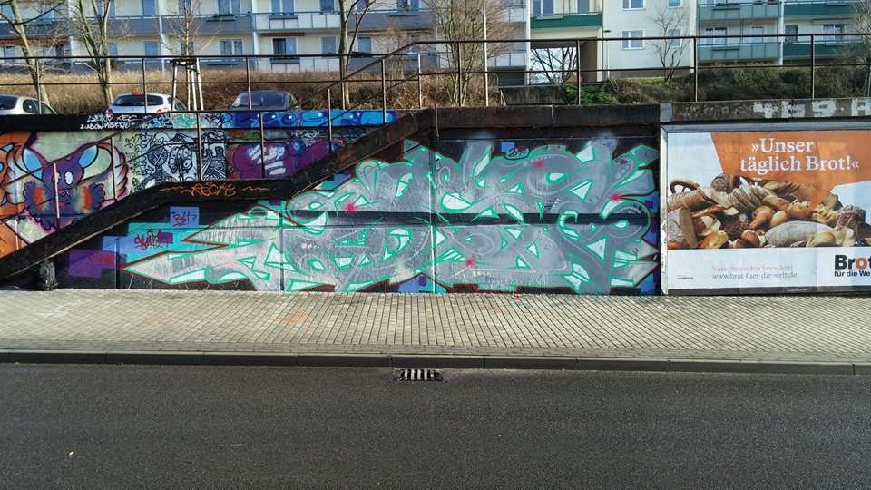 Graffiti Wall - Photo by KYIZ (2014)
