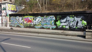 Graffiti Wall - Photo by KYIZ - spoare (2014)