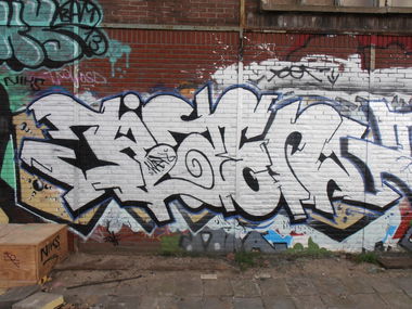 Graffiti Wall in Amsterdam - Photo by KYNY - Amsterdam (2013)