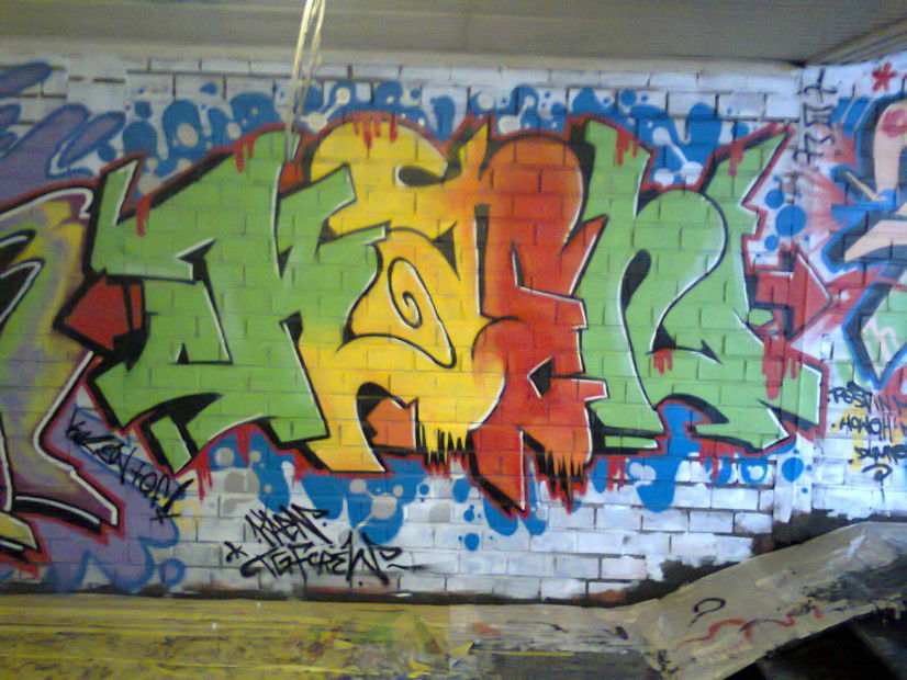 Graffiti Wall in DG - Photo by KYNY - Kaen (2013)