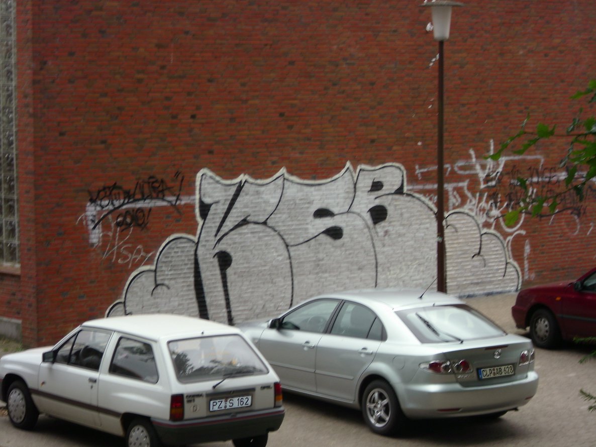 Graffiti Bombing in Wildeshausen - Photo by Kaeseraspel - KSB (2010)