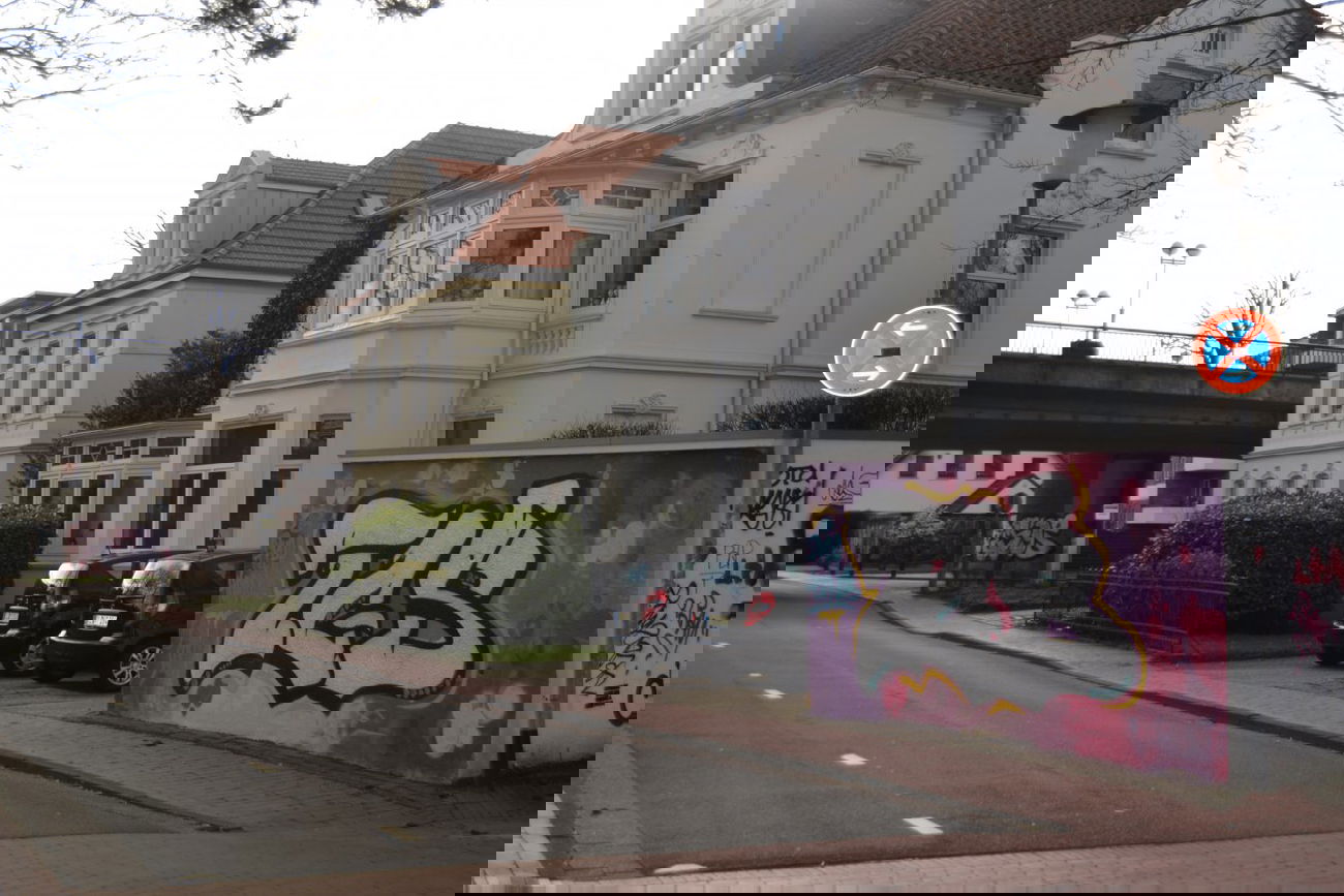 Graffiti Bombing in Oldenburg - Photo by Kaeseraspel - TGS (2014)