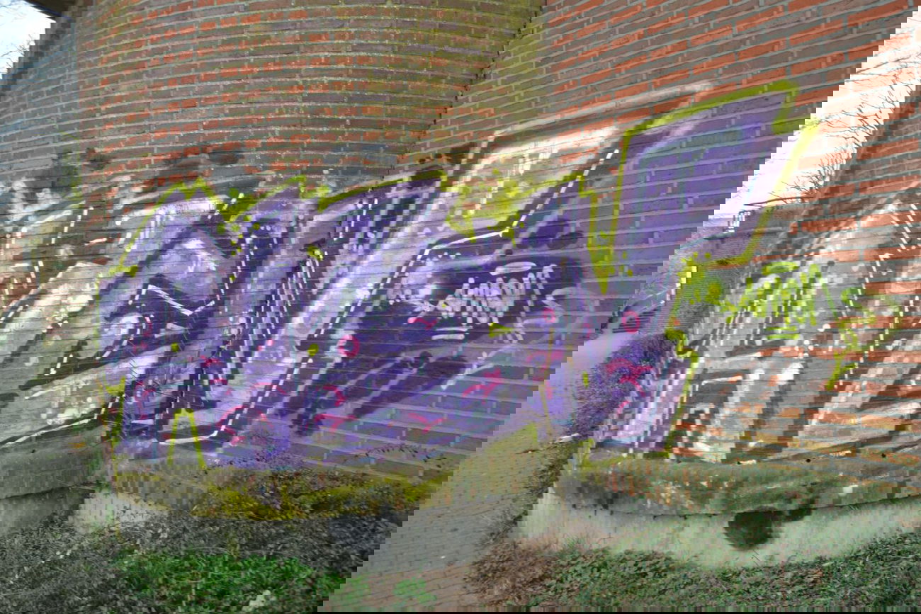 Graffiti Bombing in Oldenburg - Photo by Kaeseraspel - Amen