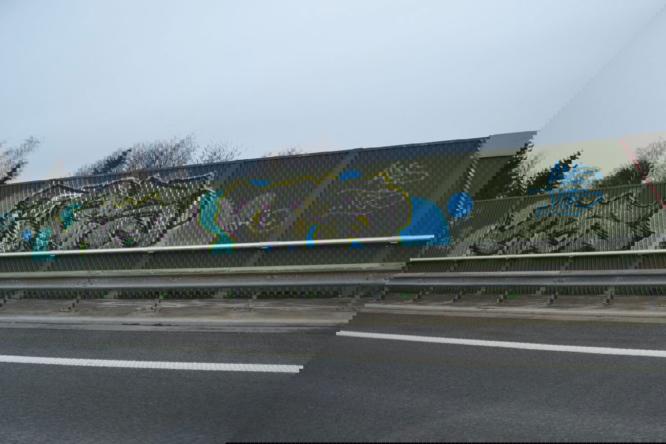 Graffiti Bombing in Oldenburg - Photo by Kaeseraspel - ABS, TGS (2013)