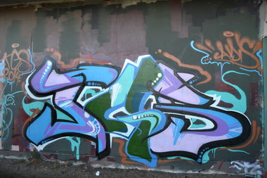 Graffiti Wall in Oldenburg - Photo by Kaeseraspel - TGS (2014)