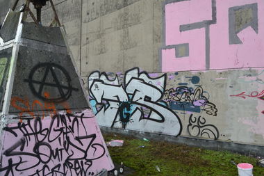 Graffiti Wall in Oldenburg - Photo by Kaeseraspel - TGS (2014)