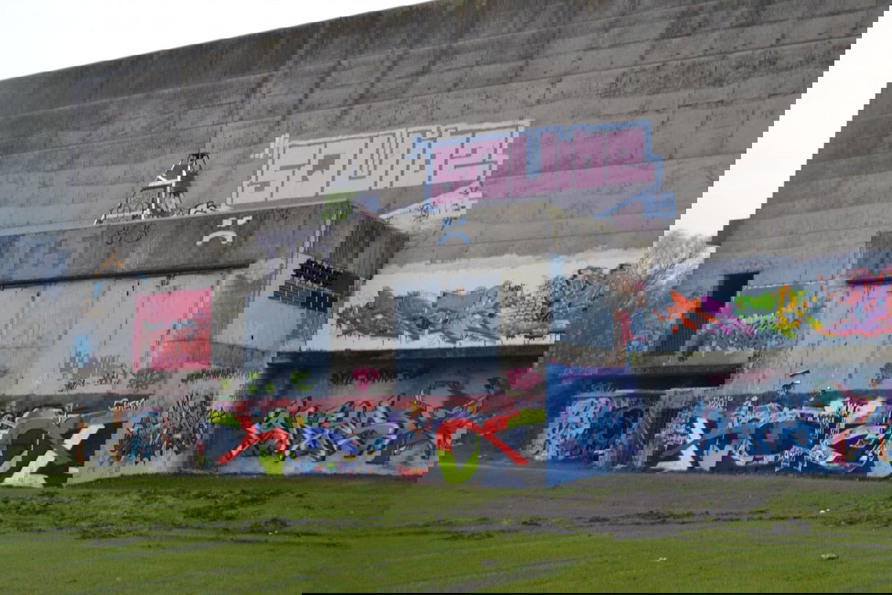 Graffiti Wall - Photo by Kaeseraspel