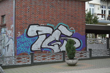 Graffiti Bombing in Oldenburg - Photo by Kaeseraspel - TGS (2014)