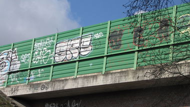 Graffiti Bombing in Oldenburg - Photo by Kaeseraspel - ERS