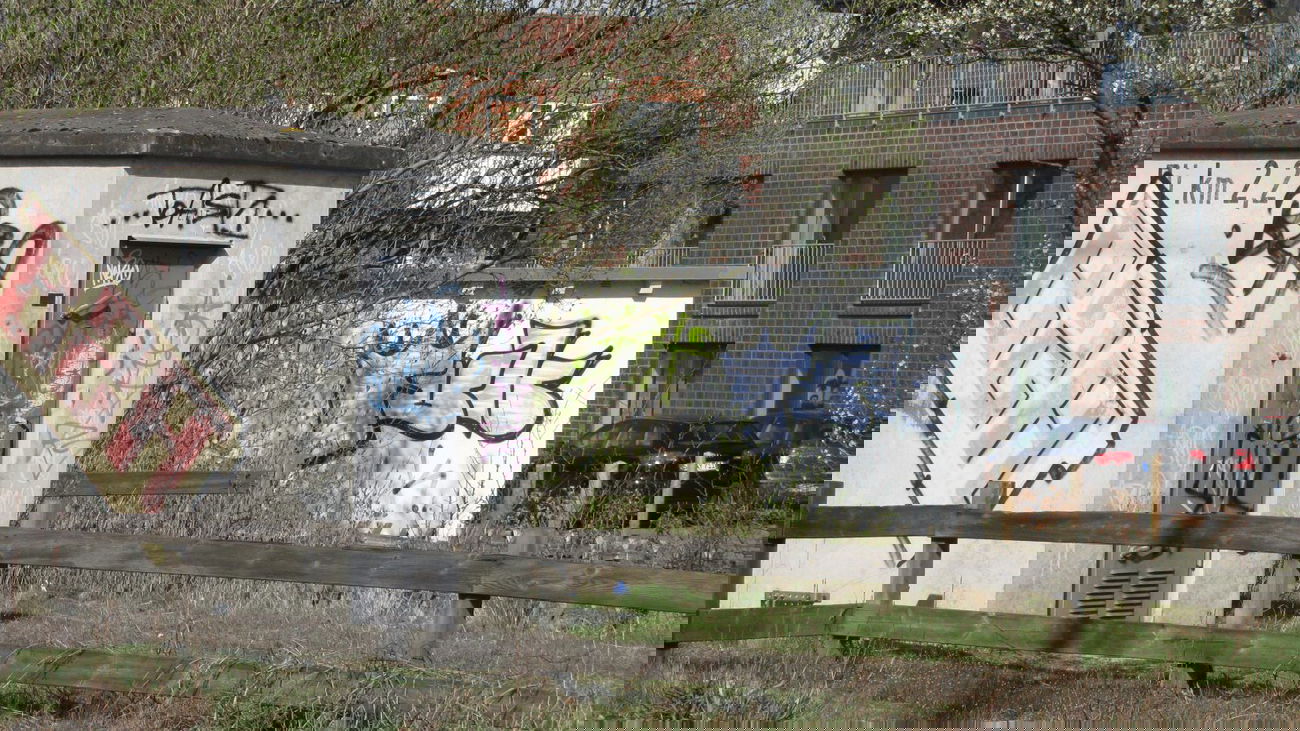 Graffiti Bombing in Oldenburg - Photo by Kaeseraspel - BZA, FUK