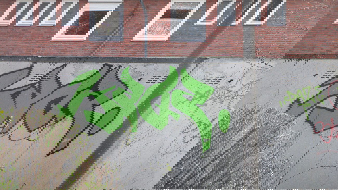Graffiti Bombing in Oldenburg - Photo by Kaeseraspel - Kaqa