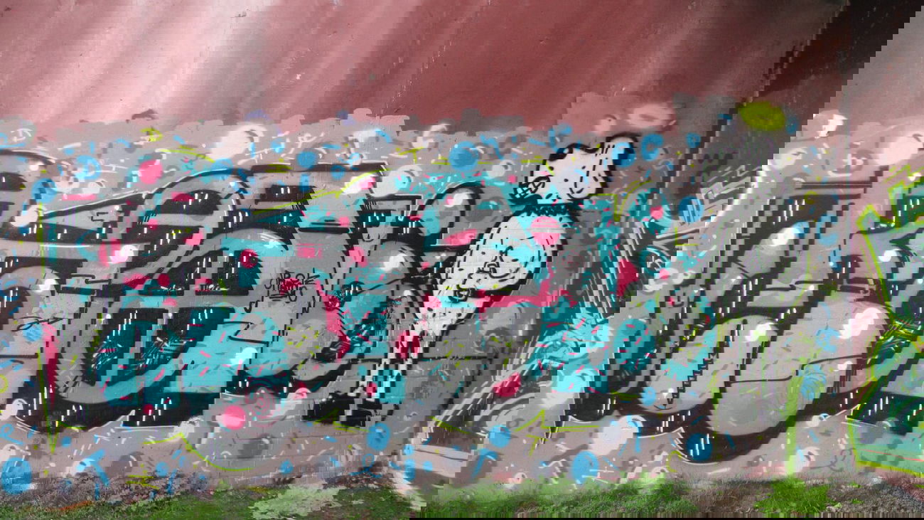 Graffiti Wall in Oldenburg - Photo by Kaeseraspel - Raid (2014)