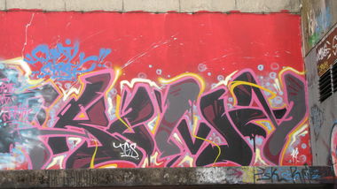 Graffiti Wall - Photo by Kaeseraspel - Koma (2014)