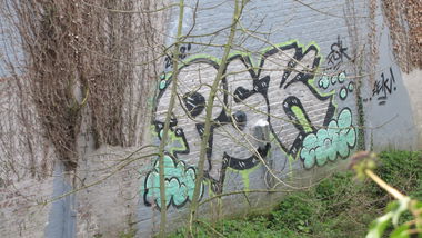 Graffiti Bombing in Oldenburg - Photo by Kaeseraspel - PSK (2008)