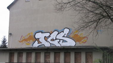 Graffiti Bombing in Oldenburg - Photo by Kaeseraspel - TGS (2014)