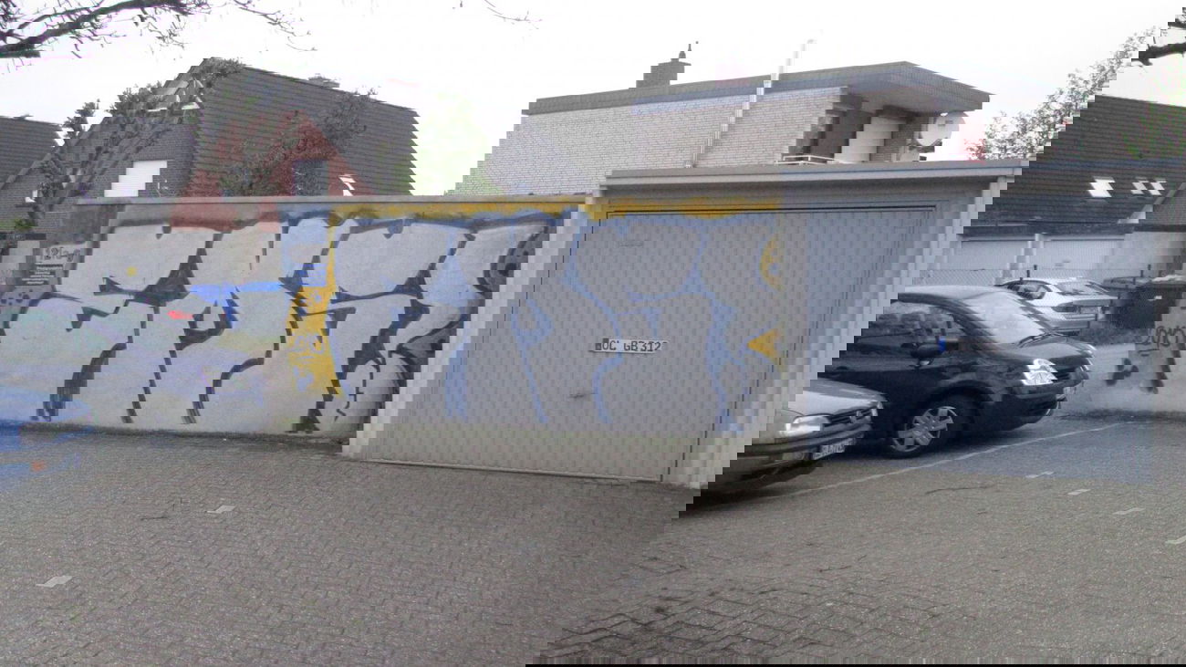 Graffiti Bombing in Oldenburg - Photo by Kaeseraspel - EMS (2010)