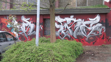 Graffiti Wall in Oldenburg - Photo by Kaeseraspel - Sure