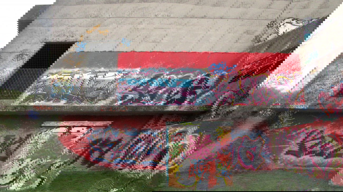 Graffiti Wall in Oldenburg - Photo by Kaeseraspel - Anni, Koma, Koma (2014)