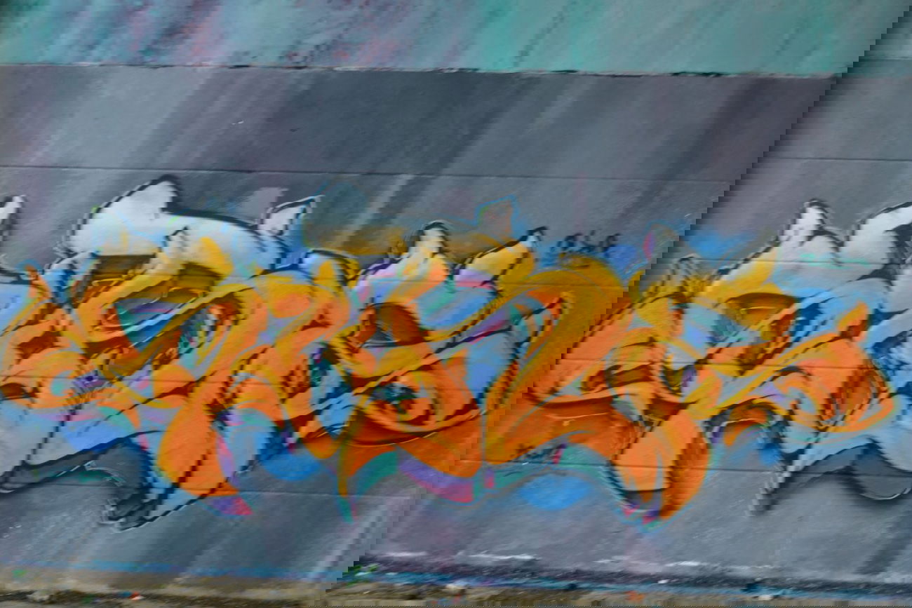 Graffiti Wall in Oldenburg - Photo by Kaeseraspel - Sure (2012)