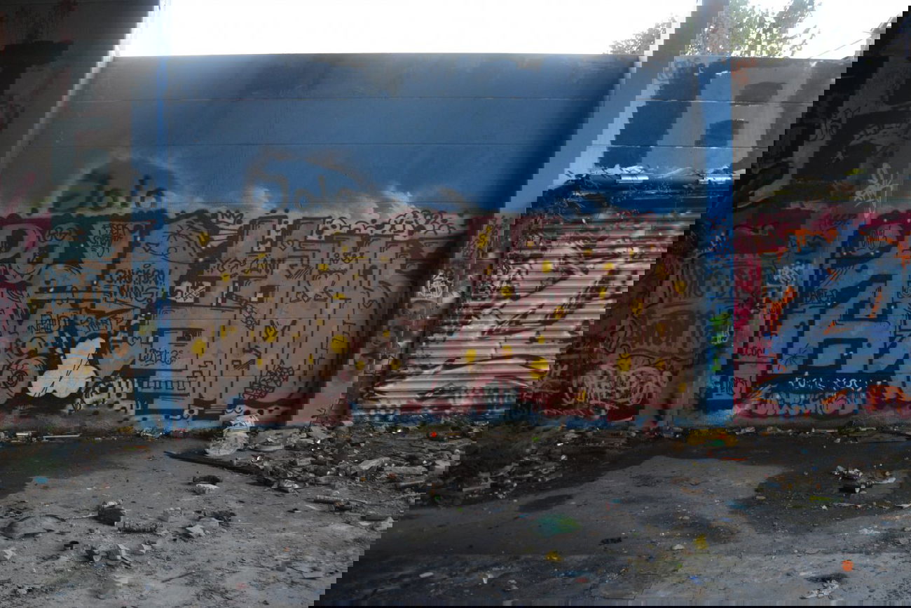 Graffiti Wall in Oldenburg - Photo by Kaeseraspel - Raid, YOMAN