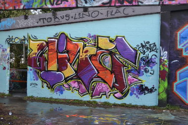Graffiti Wall in Oldenburg - Photo by Kaeseraspel - AINZ (2013)