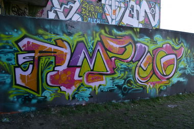 Graffiti Wall in Oldenburg - Photo by Kaeseraspel - AmZug (2014)