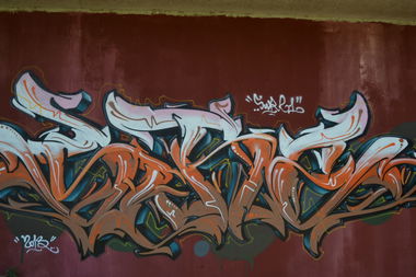 Graffiti Wall in Oldenburg - Photo by Kaeseraspel - Sure (2013)