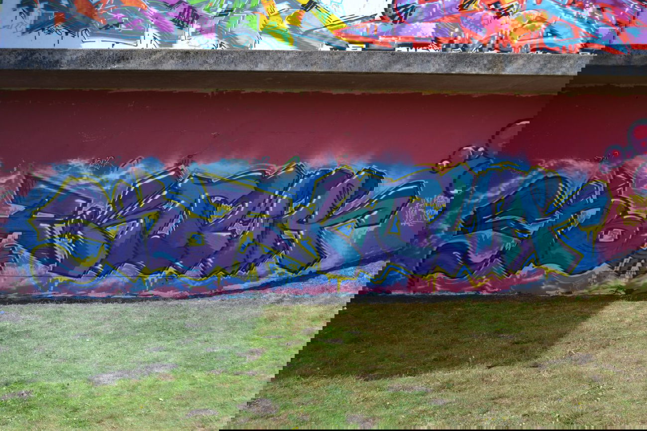 Graffiti Wall in Oldenburg - Photo by Kaeseraspel (2013)