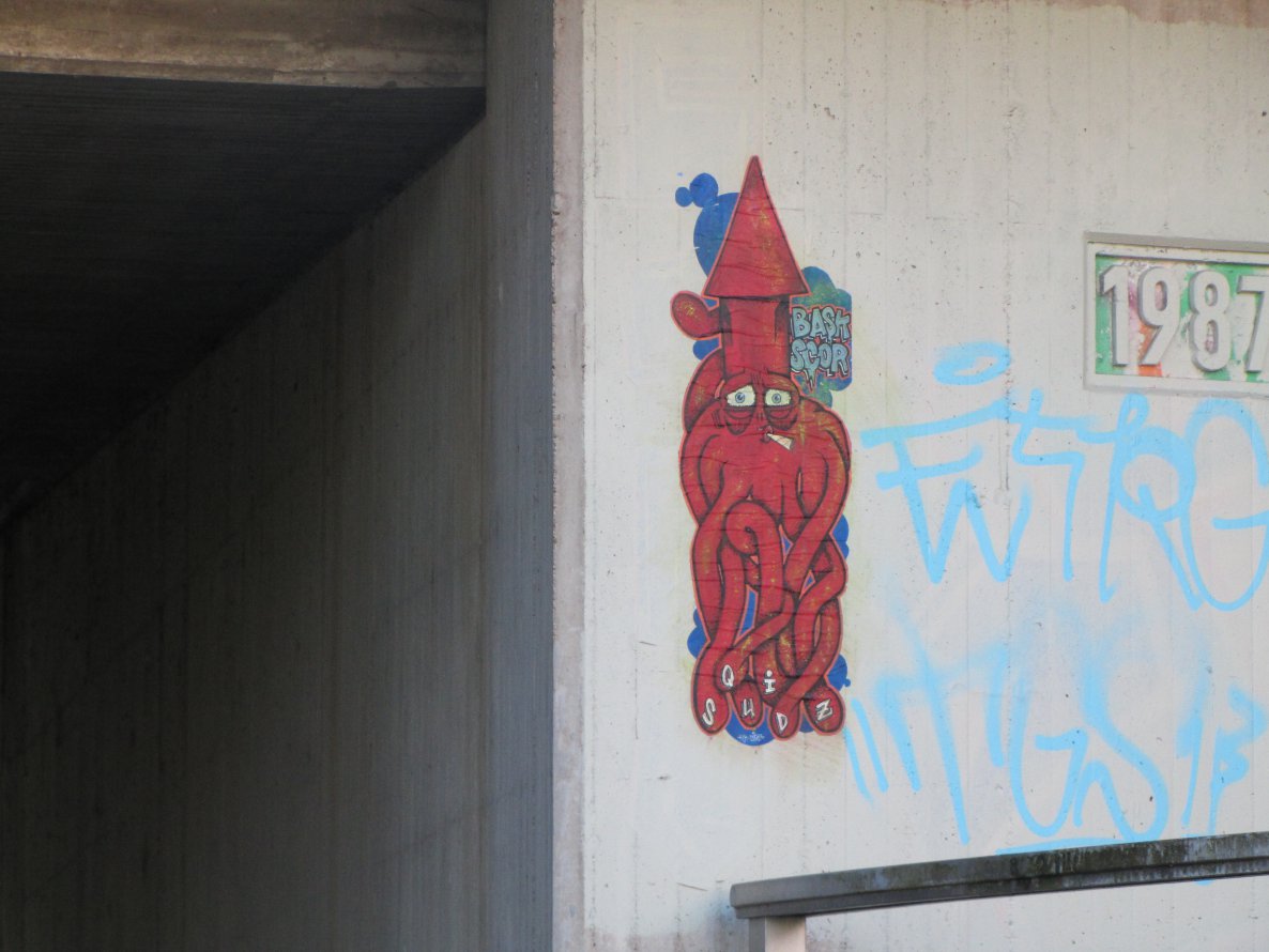 Graffiti Street Art in Oldenburg - Photo by Kaeseraspel - Squids (2914)