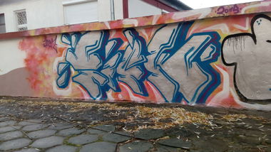 Graffiti Wall - Photo by Kaesu - olsztyn