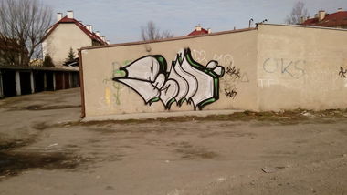 Graffiti Bombing - Photo by Kaesu - Tick, Psm