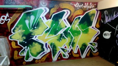 Graffiti Wall - Photo by Kaesu - psm, tick, olsztyn