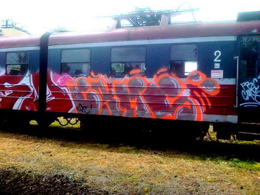 Graffiti Train - Photo by KamieCms - cams, cruze, frc