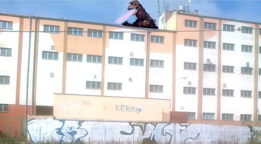 Graffiti Bombing - Photo by KamieCms - frc, cms