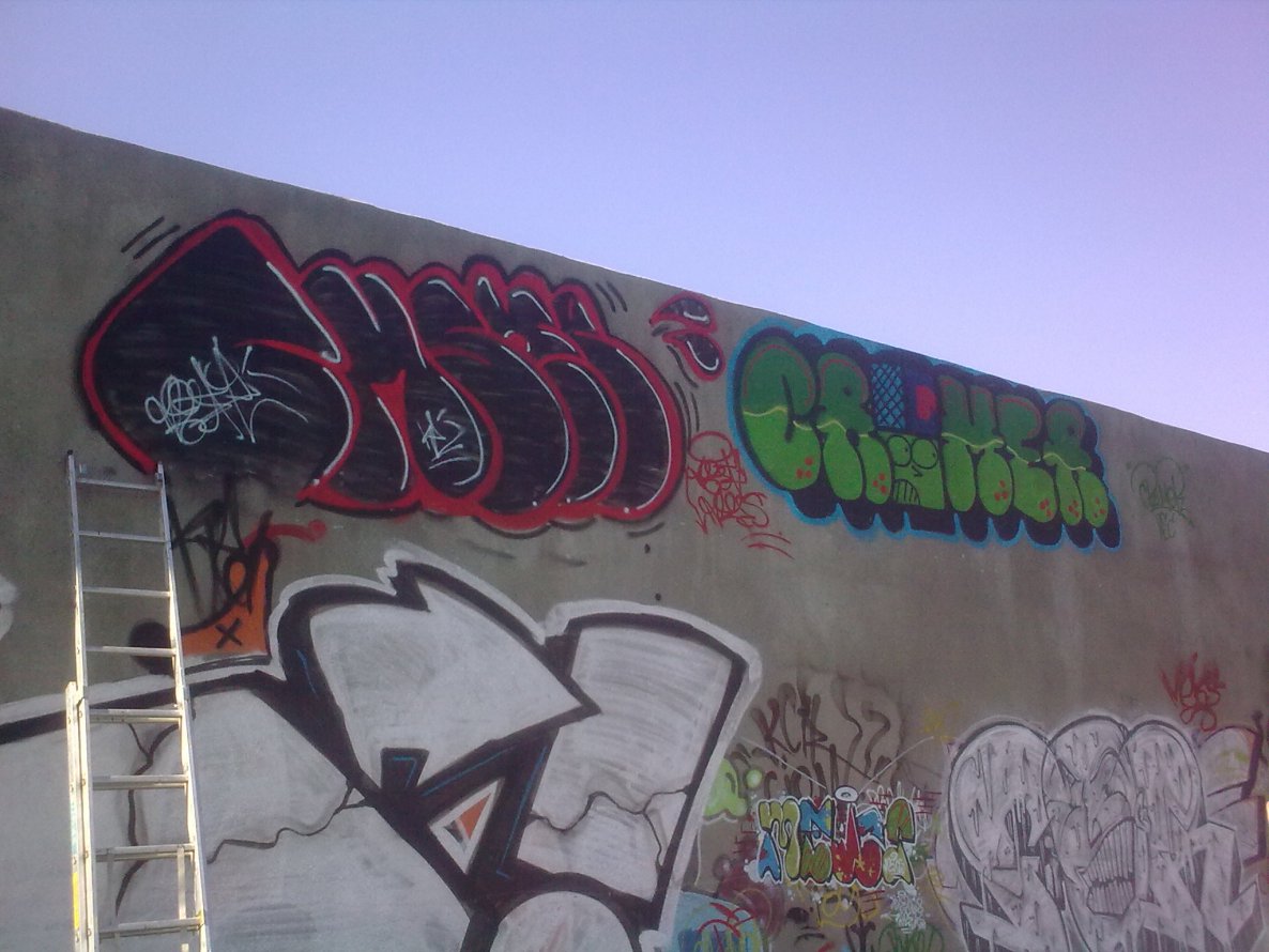 Graffiti Wall - Photo by KamieCms - cms, crimer, wsc