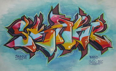 Graffiti Wall - Photo by KanK